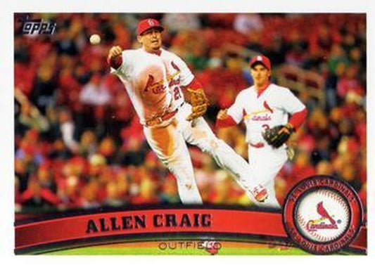 #US255 Allen Craig - St. Louis Cardinals - 2011 Topps Update Baseball