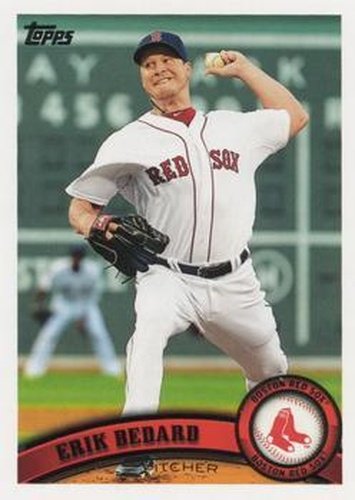 #US257 Erik Bedard - Boston Red Sox - 2011 Topps Update Baseball
