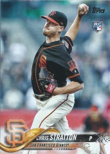 #US257b Chris Stratton - San Francisco Giants - 2018 Topps Update Baseball