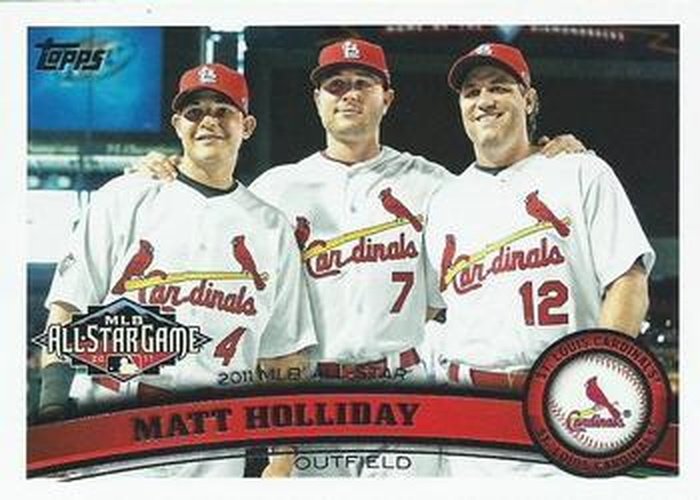 #US260a Matt Holliday - St. Louis Cardinals - 2011 Topps Update Baseball