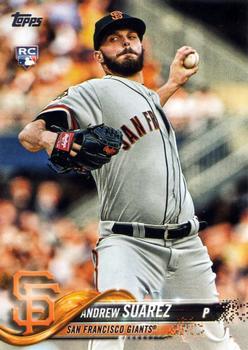 #US261 Andrew Suarez - San Francisco Giants - 2018 Topps Update Baseball