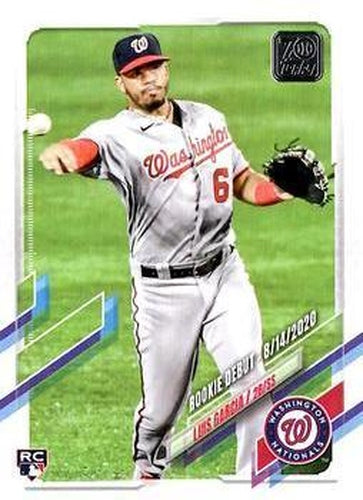 #US261 Luis Garcia - Washington Nationals - 2021 Topps Update Baseball