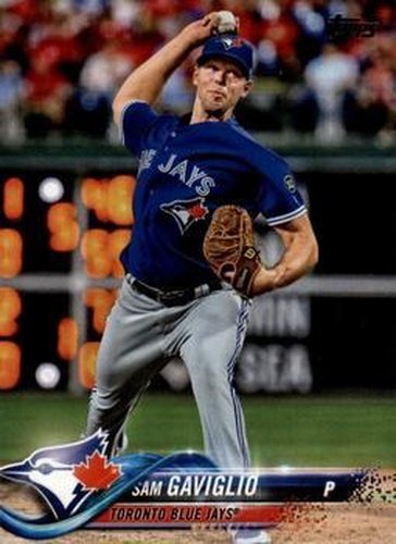 #US262 Sam Gaviglio - Toronto Blue Jays - 2018 Topps Update Baseball