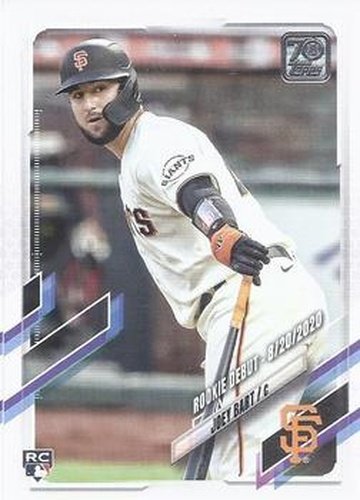 #US267 Joey Bart - San Francisco Giants - 2021 Topps Update Baseball