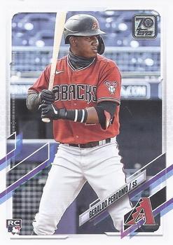 #US268 Geraldo Perdomo - Arizona Diamondbacks - 2021 Topps Update Baseball