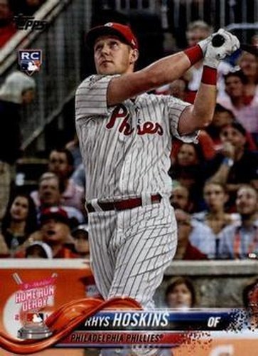 #US268 Rhys Hoskins - Philadelphia Phillies - 2018 Topps Update Baseball