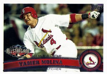 #US268 Yadier Molina - St. Louis Cardinals - 2011 Topps Update Baseball