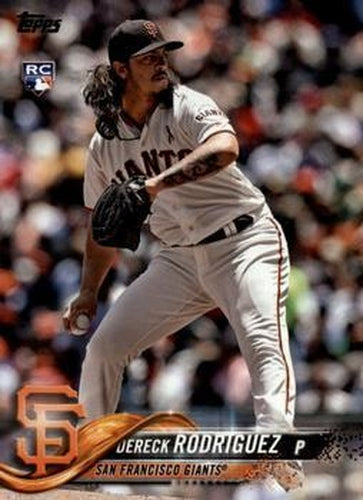 #US270 Dereck Rodriguez - San Francisco Giants - 2018 Topps Update Baseball