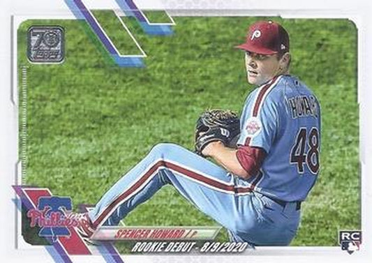 #US271 Spencer Howard - Philadelphia Phillies - 2021 Topps Update Baseball