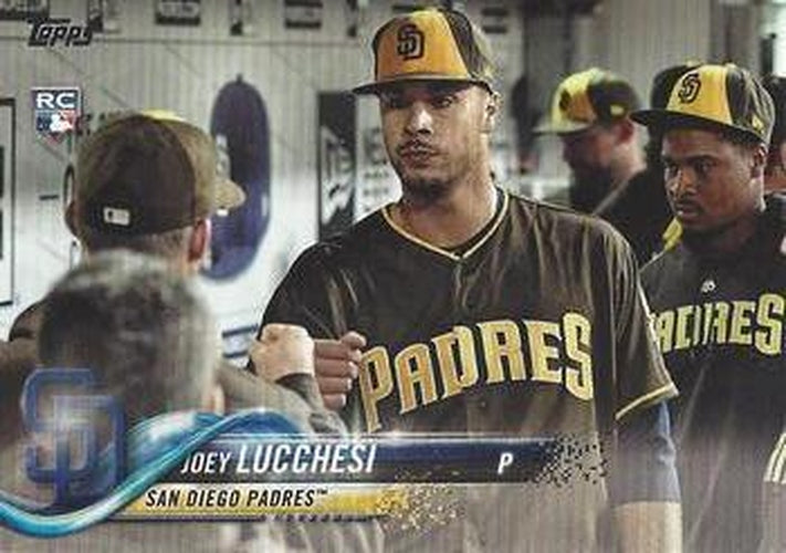 #US271b Joey Lucchesi - San Diego Padres - 2018 Topps Update Baseball