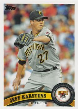 #US274 Jeff Karstens - Pittsburgh Pirates - 2011 Topps Update Baseball