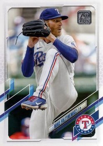 #US275 Mike Foltynewicz - Texas Rangers - 2021 Topps Update Baseball