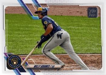 #US276 Willy Adames - Milwaukee Brewers - 2021 Topps Update Baseball