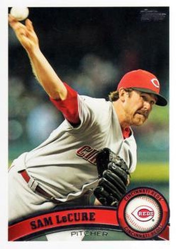 #US277 Sam LeCure - Cincinnati Reds - 2011 Topps Update Baseball