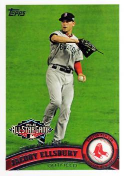 #US278a Jacoby Ellsbury - Boston Red Sox - 2011 Topps Update Baseball