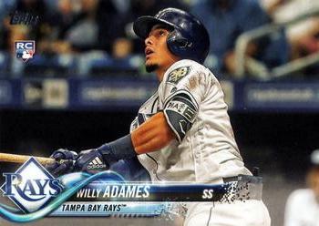 #US281a Willy Adames - Tampa Bay Rays - 2018 Topps Update Baseball