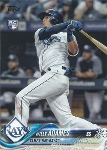 #US281b Willy Adames - Tampa Bay Rays - 2018 Topps Update Baseball