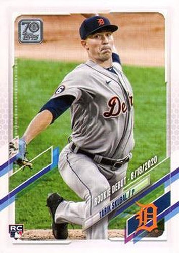 #US284 Tarik Skubal - Detroit Tigers - 2021 Topps Update Baseball