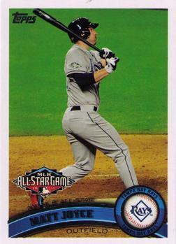 #US287 Matt Joyce - Tampa Bay Rays - 2011 Topps Update Baseball