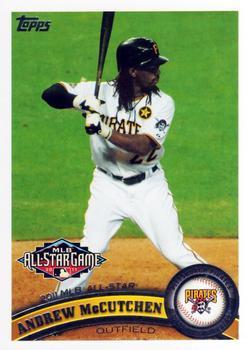 #US291a Andrew McCutchen - Pittsburgh Pirates - 2011 Topps Update Baseball