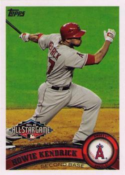 #US293 Howie Kendrick - Los Angeles Angels - 2011 Topps Update Baseball