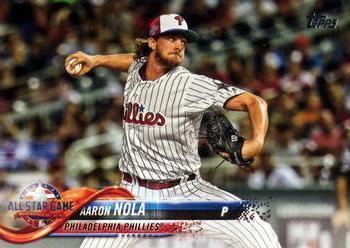 #US296 Aaron Nola - Philadelphia Phillies - 2018 Topps Update Baseball