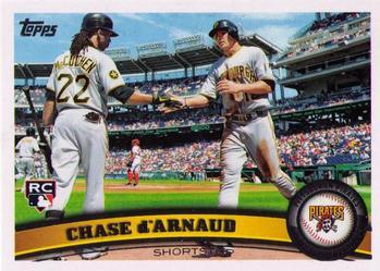 #US297 Chase D'Arnaud - Pittsburgh Pirates - 2011 Topps Update Baseball