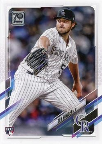 #US298 Ben Bowden - Colorado Rockies - 2021 Topps Update Baseball