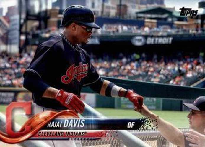 #US298 Rajai Davis - Cleveland Indians - 2018 Topps Update Baseball