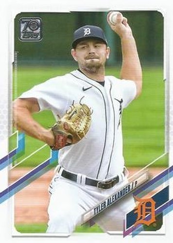 #US299 Tyler Alexander - Detroit Tigers - 2021 Topps Update Baseball