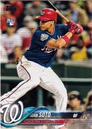 #US300a Juan Soto - Washington Nationals - 2018 Topps Update Baseball