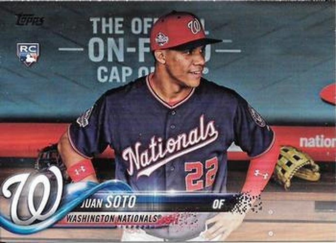 #US300b Juan Soto - Washington Nationals - 2018 Topps Update Baseball