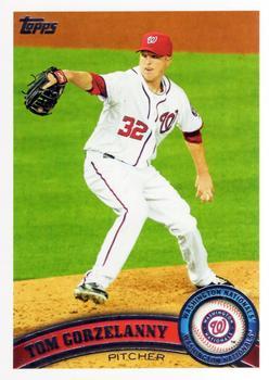#US301 Tom Gorzelanny - Washington Nationals - 2011 Topps Update Baseball