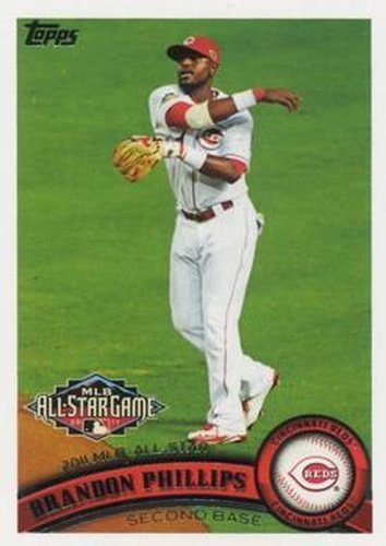#US306 Brandon Phillips - Cincinnati Reds - 2011 Topps Update Baseball