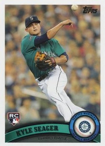 #US308 Kyle Seager - Seattle Mariners - 2011 Topps Update Baseball