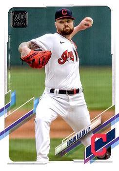 #US308 Logan Allen - Cleveland Indians - 2021 Topps Update Baseball