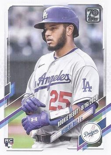 #US309 Keibert Ruiz - Los Angeles Dodgers - 2021 Topps Update Baseball