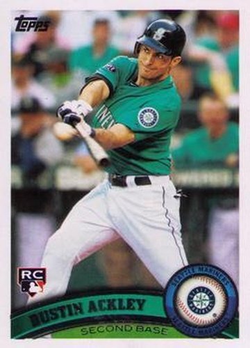 #US30 Dustin Ackley - Seattle Mariners - 2011 Topps Update Baseball