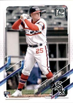 #US312 Andrew Vaughn - Chicago White Sox - 2021 Topps Update Baseball