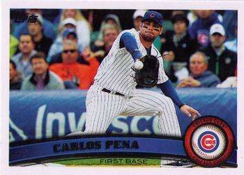 #US315 Carlos Pena - Chicago Cubs - 2011 Topps Update Baseball
