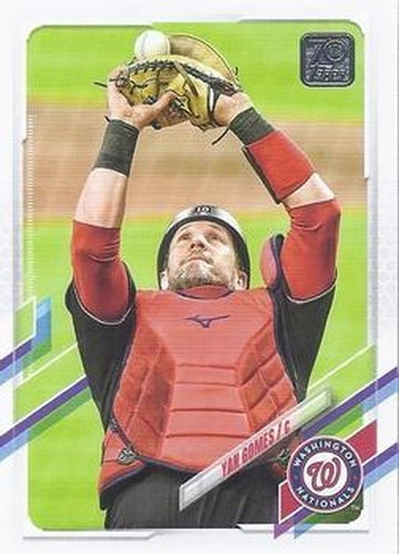 #US315 Yan Gomes - Washington Nationals - 2021 Topps Update Baseball