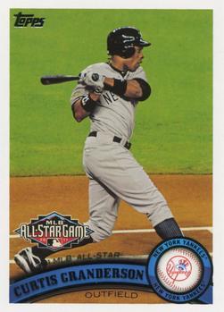 #US31a Curtis Granderson - New York Yankees - 2011 Topps Update Baseball