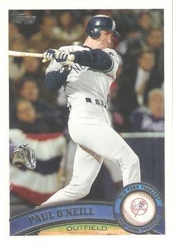 #US31b Paul O'Neill - New York Yankees - 2011 Topps Update Baseball