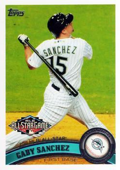 #US321 Gaby Sanchez - Florida Marlins - 2011 Topps Update Baseball