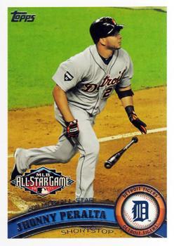 #US323 Jhonny Peralta - Detroit Tigers - 2011 Topps Update Baseball