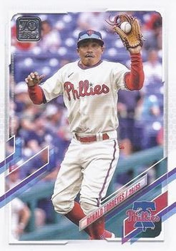 #US324 Ronald Torreyes - Philadelphia Phillies - 2021 Topps Update Baseball