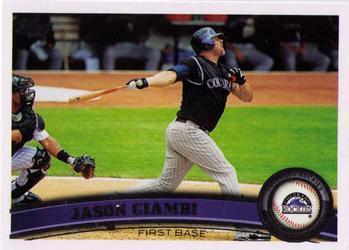 #US325 Jason Giambi - Colorado Rockies - 2011 Topps Update Baseball