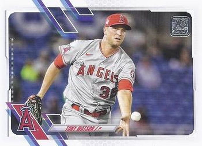 #US327 Tony Watson - Los Angeles Angels - 2021 Topps Update Baseball