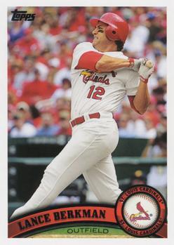 #US330 Lance Berkman - St. Louis Cardinals - 2011 Topps Update Baseball