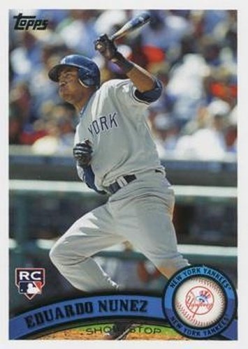 #US35 Eduardo Nunez - New York Yankees - 2011 Topps Update Baseball